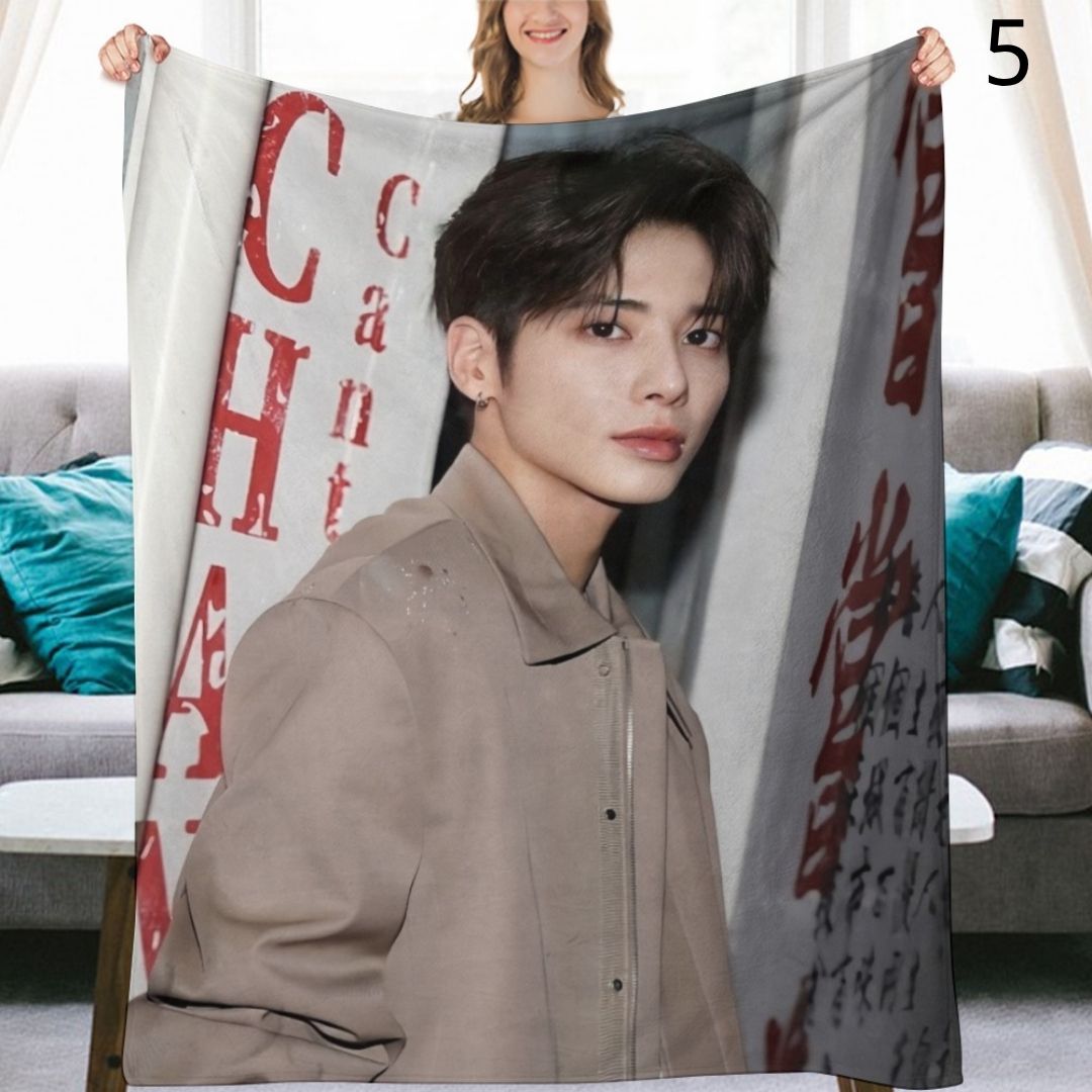 TOMORROW X TOGETHER Taehyun Blanket, TXT Flannel Throw Blanket, Gifts for MOA