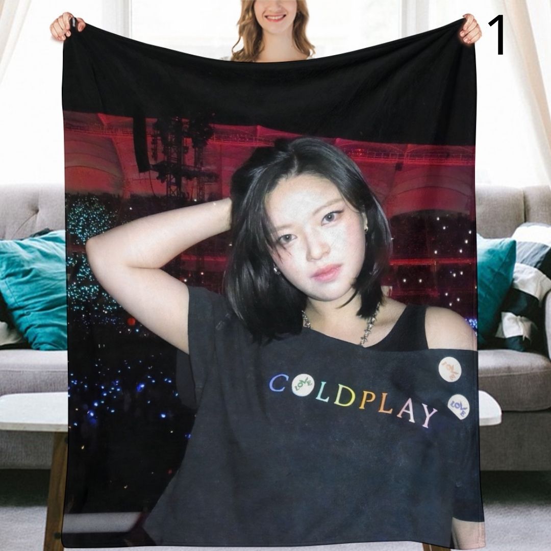 TWICE Jeongyeon Blanket, TWICE Flannel Throw Blanket, Gifts for ONCE