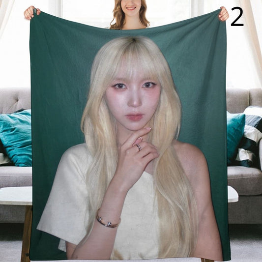 TWICE Mina Blanket, TWICE Flannel Throw Blanket, Gifts for ONCE