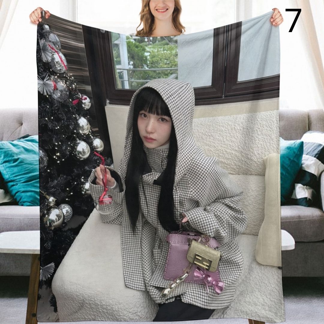 TWICE Mina Blanket, TWICE Flannel Throw Blanket, Gifts for ONCE