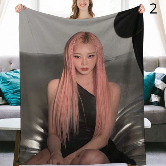 aespa Giselle Blanket, aespa Flannel Throw Blanket, Gifts for MY