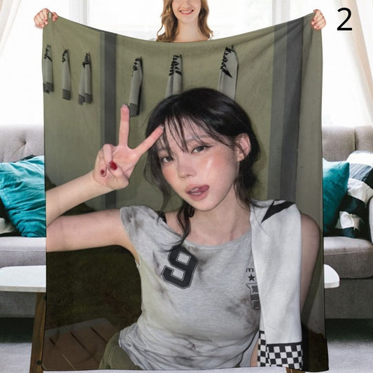 aespa Winter Blanket, aespa Flannel Throw Blanket, Gifts for MY