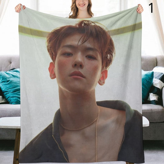 EXO Baekhyun Blanket, EXO Flannel Throw Blanket, Gifts for EXO-L