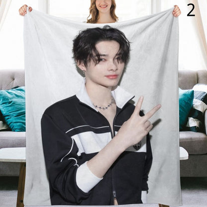 ENHYPEN Ni-Ki Blanket, ENHYPEN Flannel Throw Blanket, Gifts for ENGENE