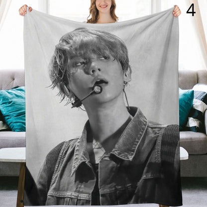 EXO Baekhyun Blanket, EXO Flannel Throw Blanket, Gifts for EXO-L