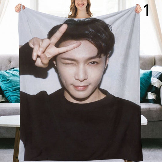 EXO Lay Blanket, EXO Flannel Throw Blanket, Gifts for EXO-L