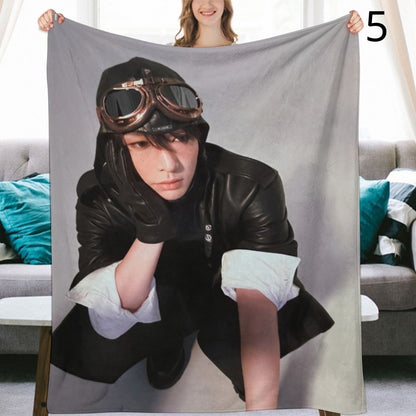 EXO Lay Blanket, EXO Flannel Throw Blanket, Gifts for EXO-L