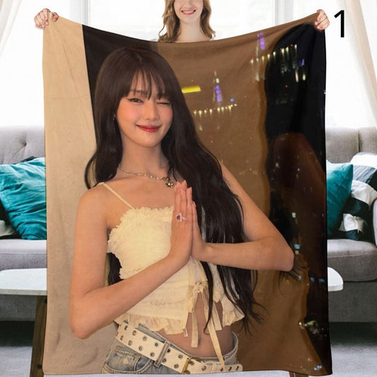 I-DLE Minnie Blanket, I-DLE Flannel Throw Blanket, Gifts for Neverland
