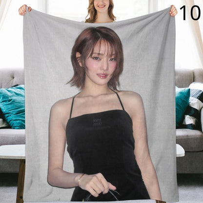 I-DLE Minnie Blanket, I-DLE Flannel Throw Blanket, Gifts for Neverland