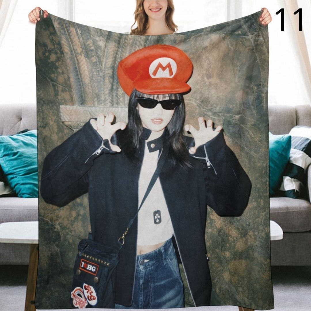 I-DLE Minnie Blanket, I-DLE Flannel Throw Blanket, Gifts for Neverland