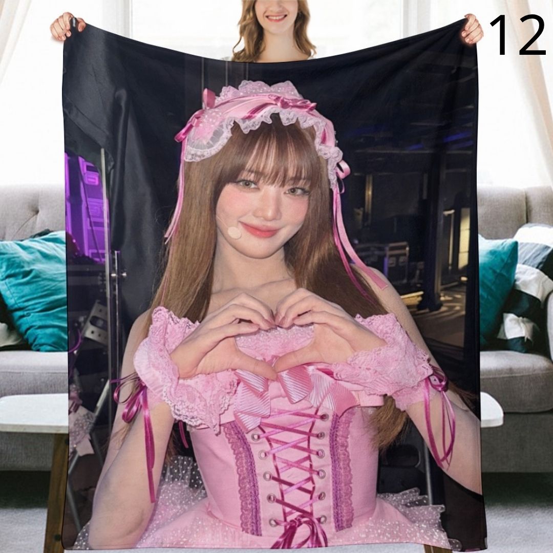I-DLE Minnie Blanket, I-DLE Flannel Throw Blanket, Gifts for Neverland
