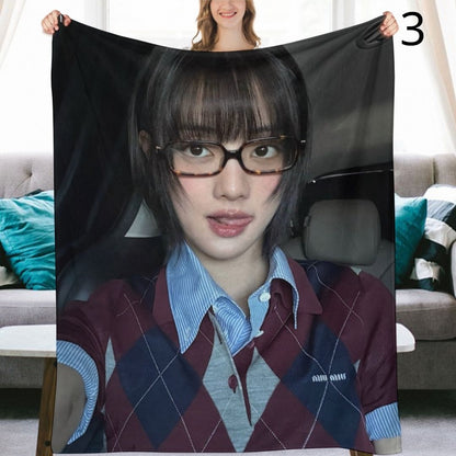 I-DLE Minnie Blanket, I-DLE Flannel Throw Blanket, Gifts for Neverland