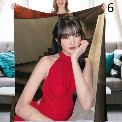 I-DLE Minnie Blanket, I-DLE Flannel Throw Blanket, Gifts for Neverland
