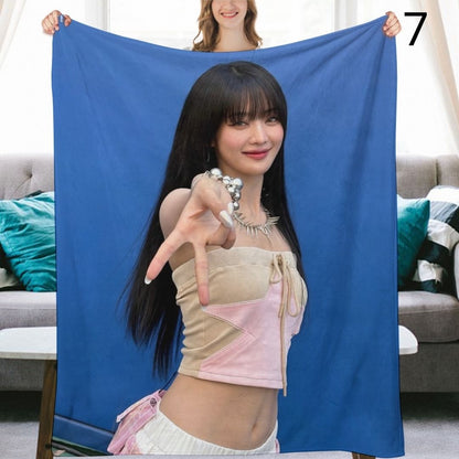 I-DLE Minnie Blanket, I-DLE Flannel Throw Blanket, Gifts for Neverland