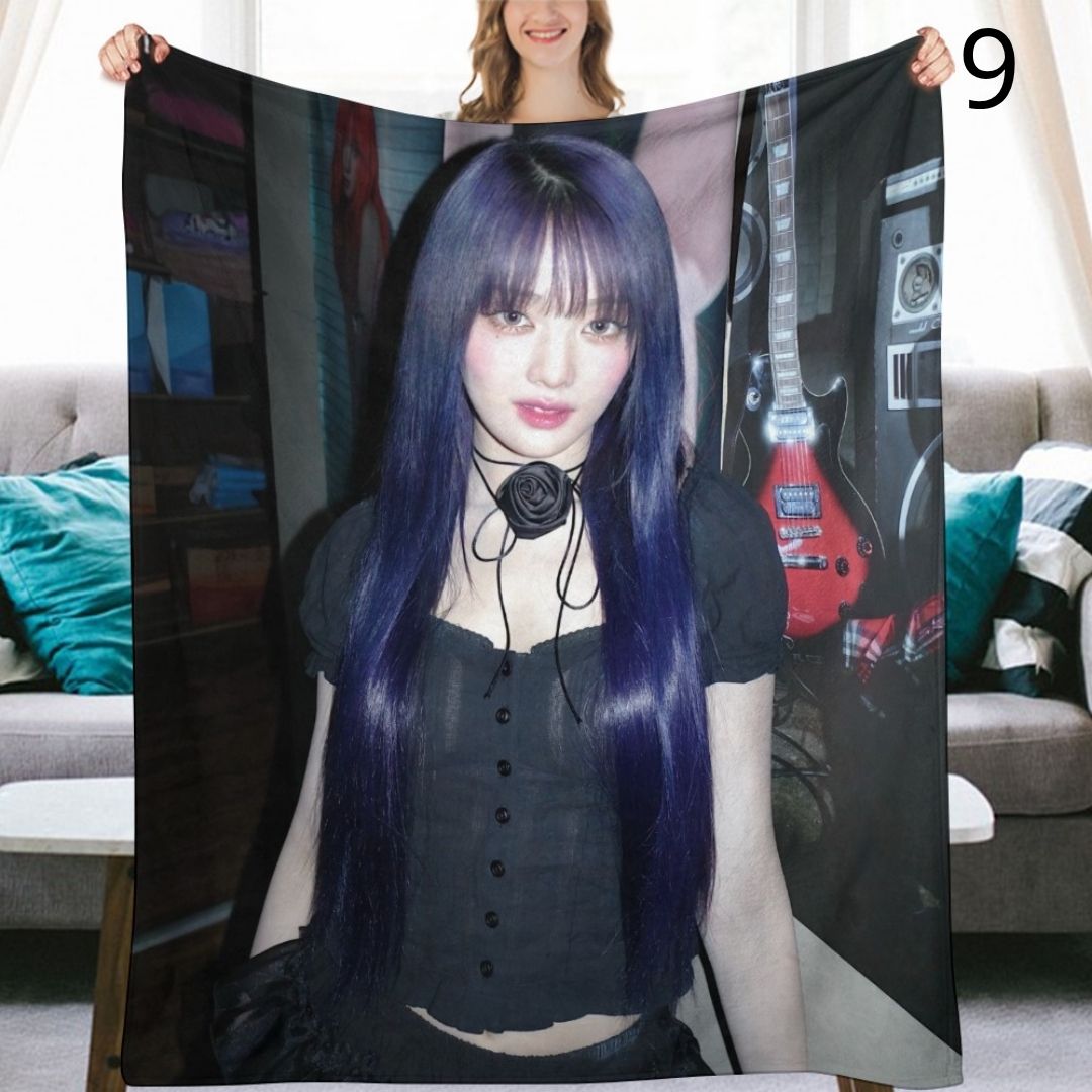 I-DLE Minnie Blanket, I-DLE Flannel Throw Blanket, Gifts for Neverland