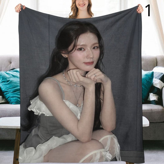 I-DLE Miyeon Blanket, I-DLE Flannel Throw Blanket, Gifts for Neverland