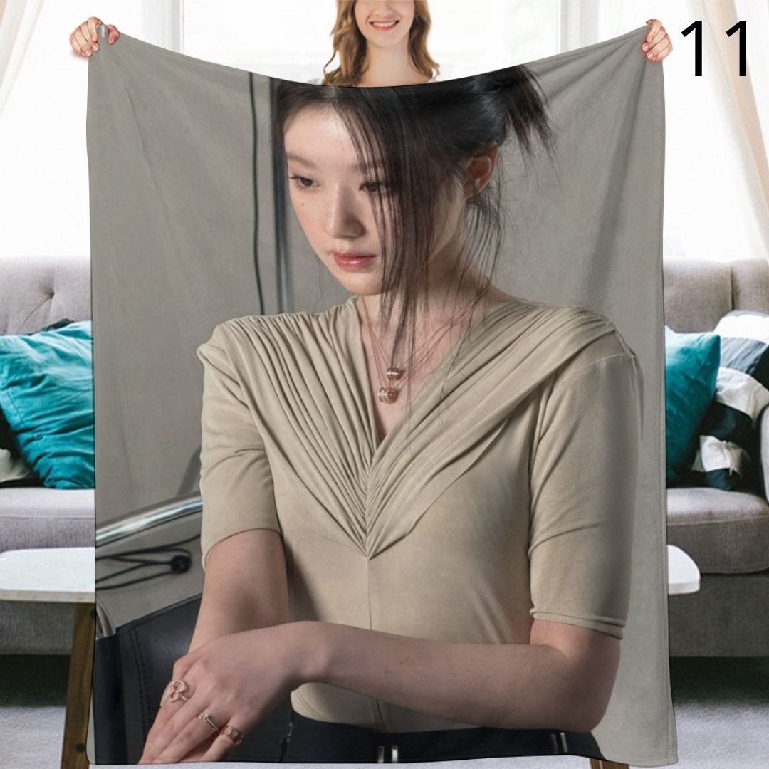 I-DLE Shuhua Blanket, I-DLE Flannel Throw Blanket, Gifts for Neverland