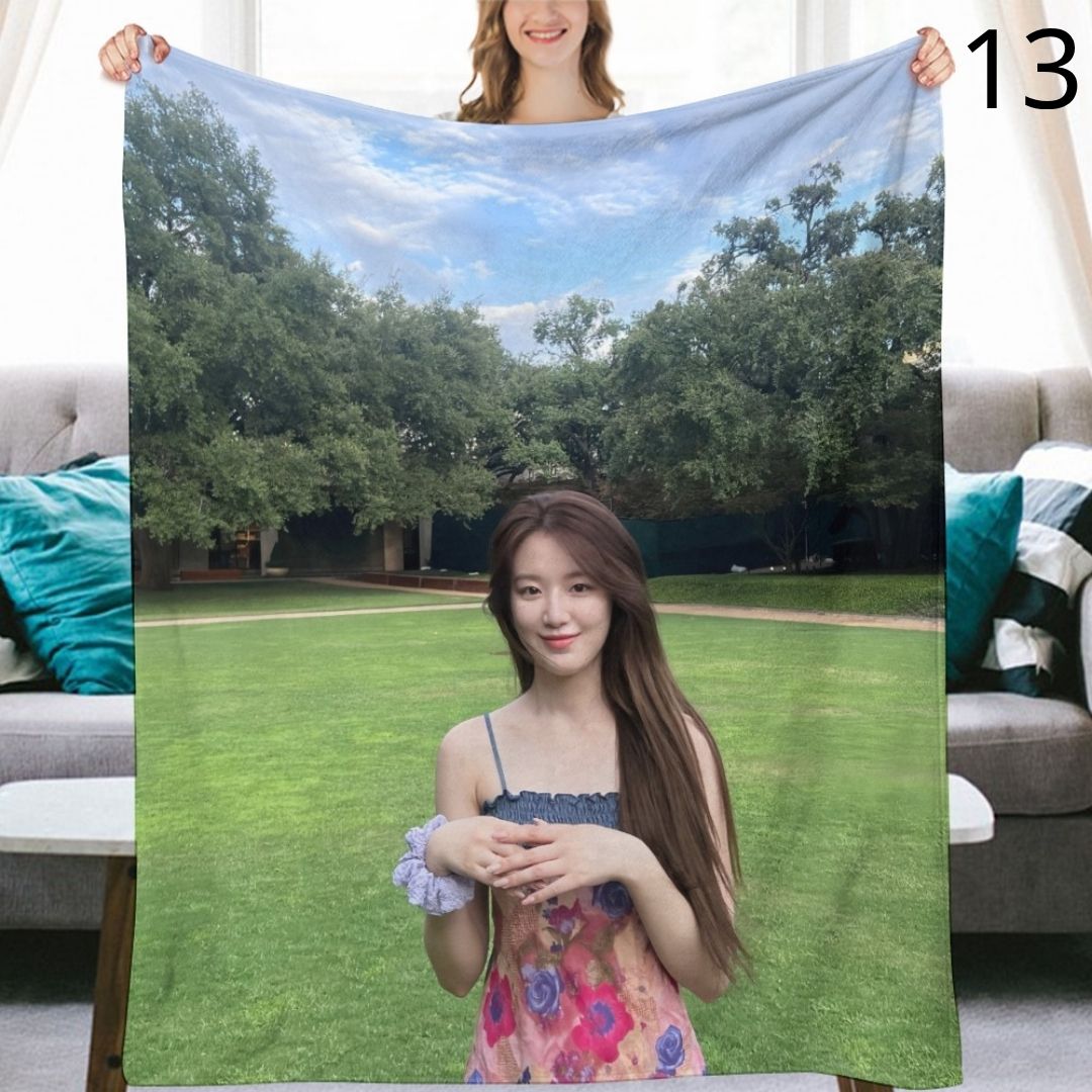 I-DLE Shuhua Blanket, I-DLE Flannel Throw Blanket, Gifts for Neverland
