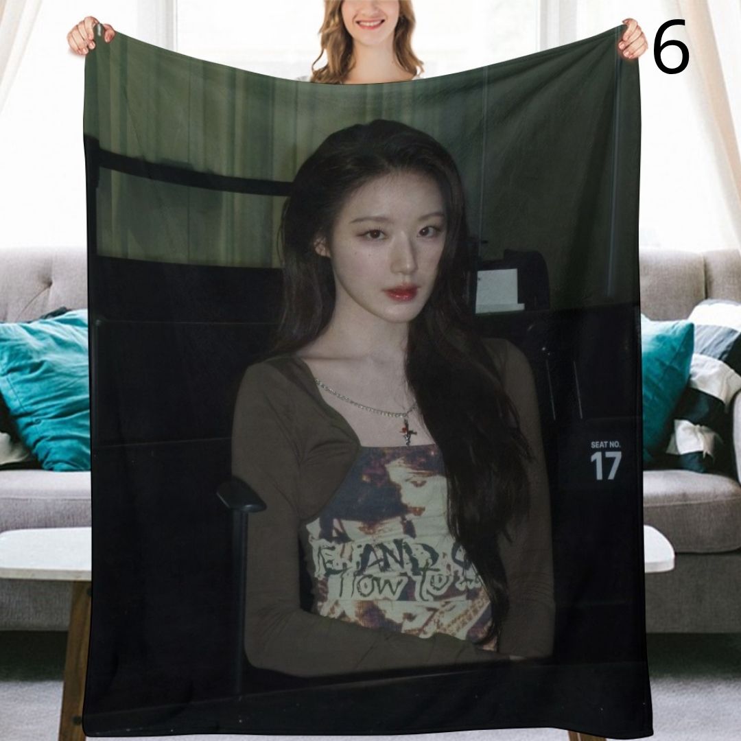 I-DLE Shuhua Blanket, I-DLE Flannel Throw Blanket, Gifts for Neverland