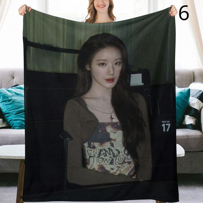 I-DLE Shuhua Blanket, I-DLE Flannel Throw Blanket, Gifts for Neverland