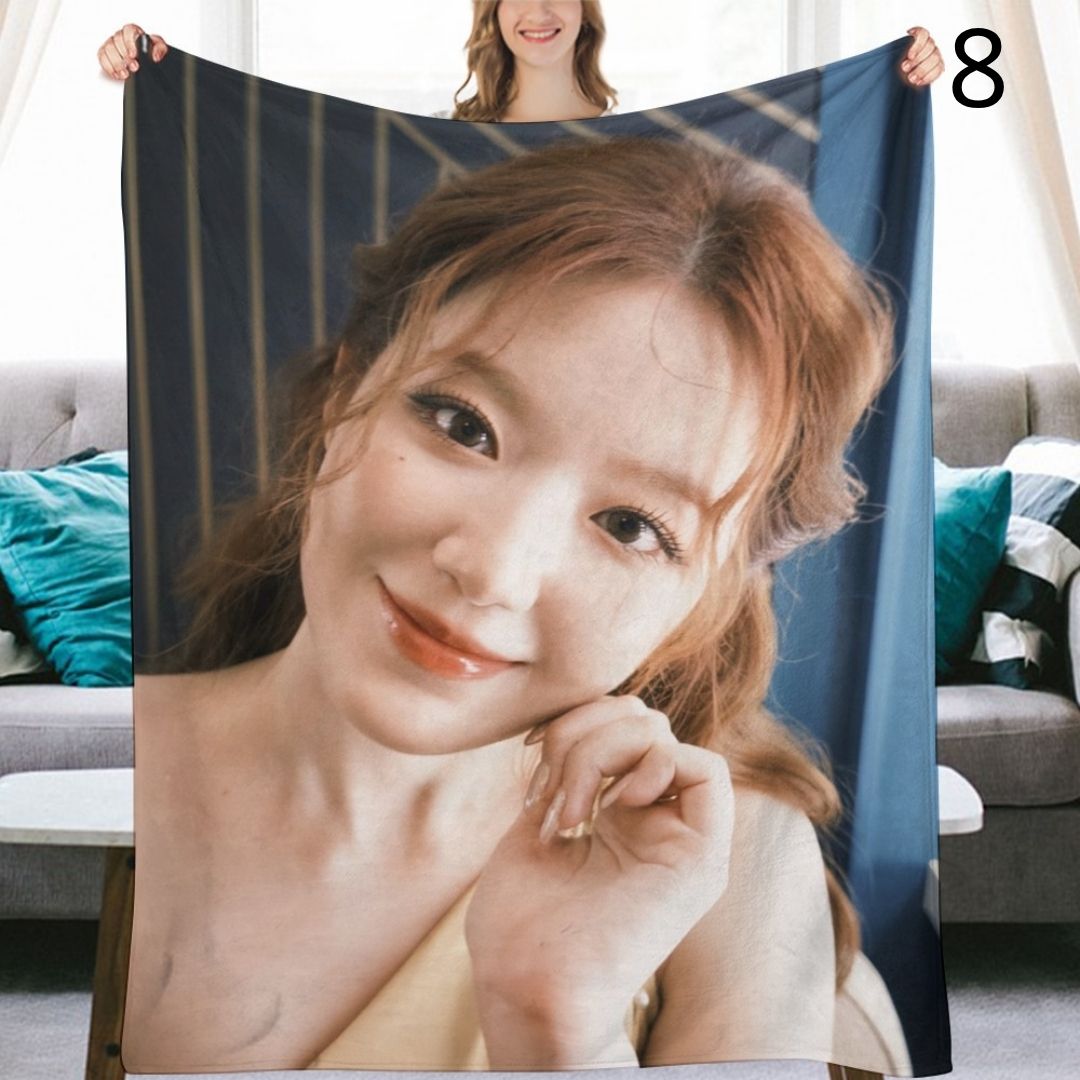 I-DLE Shuhua Blanket, I-DLE Flannel Throw Blanket, Gifts for Neverland