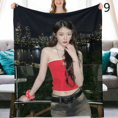 I-DLE Shuhua Blanket, I-DLE Flannel Throw Blanket, Gifts for Neverland