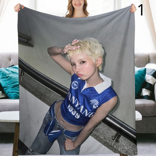 I-DLE Soyeon Blanket, I-DLE Flannel Throw Blanket, Gifts for Neverland