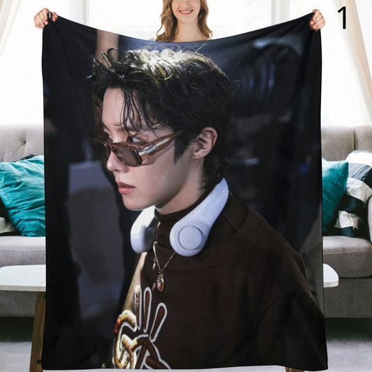 BTS J-Hope Blanket, BTS Bangtan Boys Flannel Throw Blanket, Gifts for Army