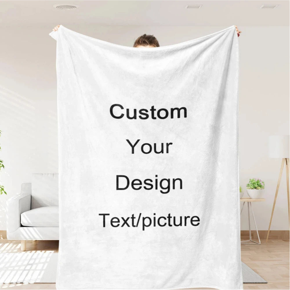 Don’t Have My Bias? Custom Photo Blanket, Make Your Own Flannel Throw Blanket