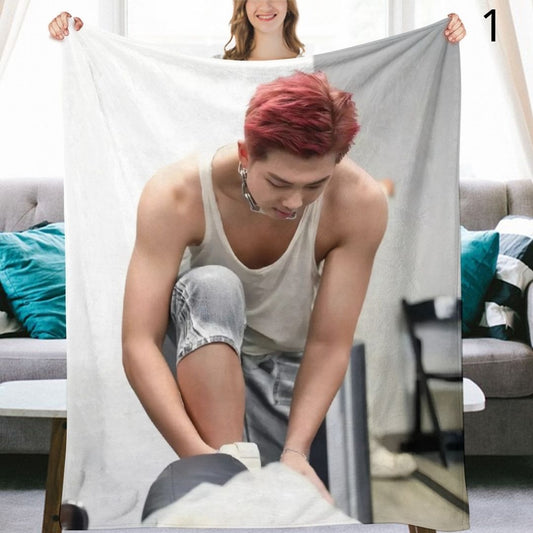 BTS Namjoon RM Blanket, BTS Bangtan Boys Flannel Throw Blanket, Gifts for Army