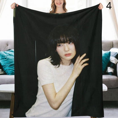 Red Velvet Seulgi Blanket, Red Velvet Flannel Throw Blanket, Gifts for ReVeluv
