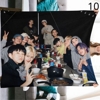SEVENTEEN Blanket, SEVENTEEN Flannel Throw Blanket, Gifts for Carat