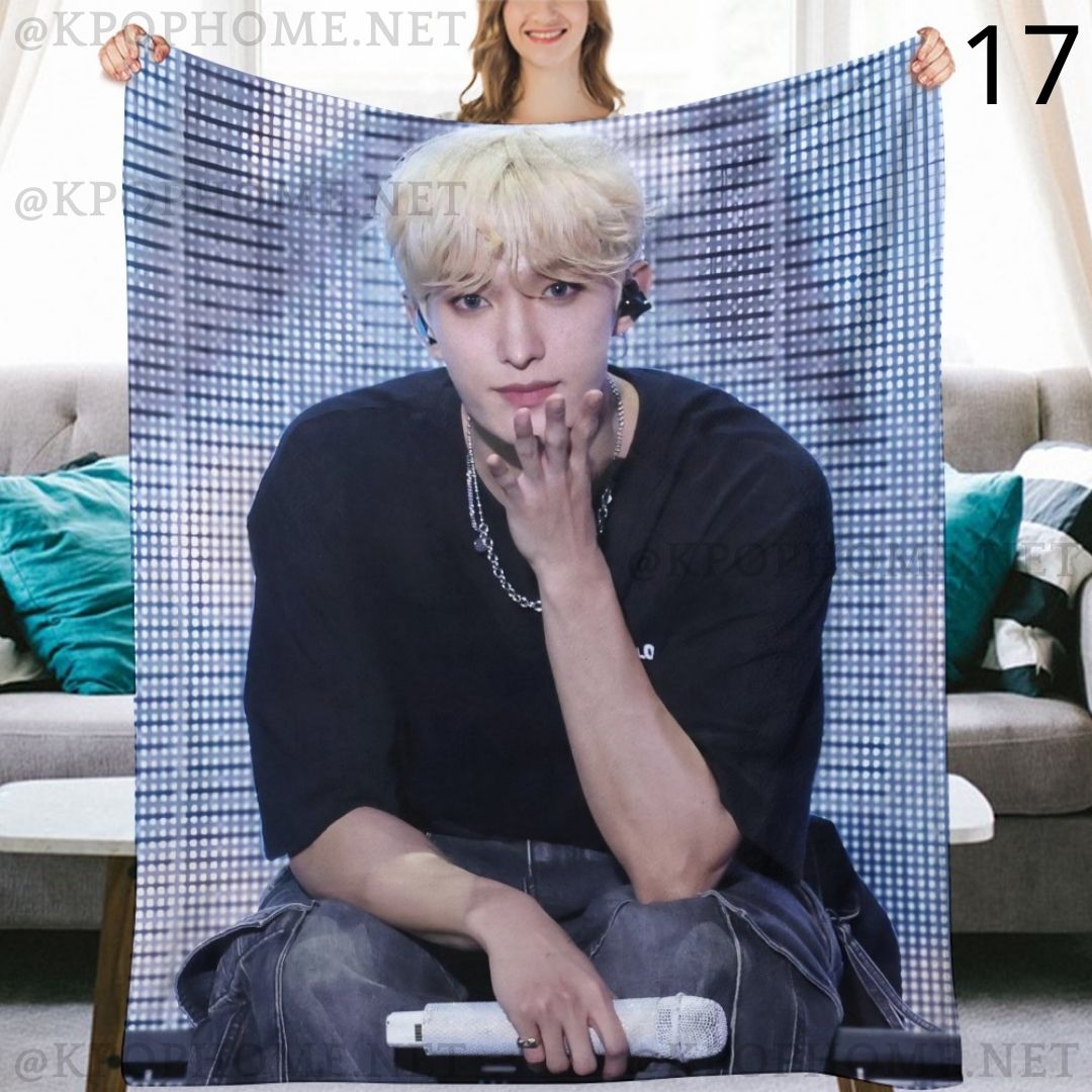 SEVENTEEN DK Blanket, Seventeen Dokyeom Flannel Throw Blanket, Gifts for Carat