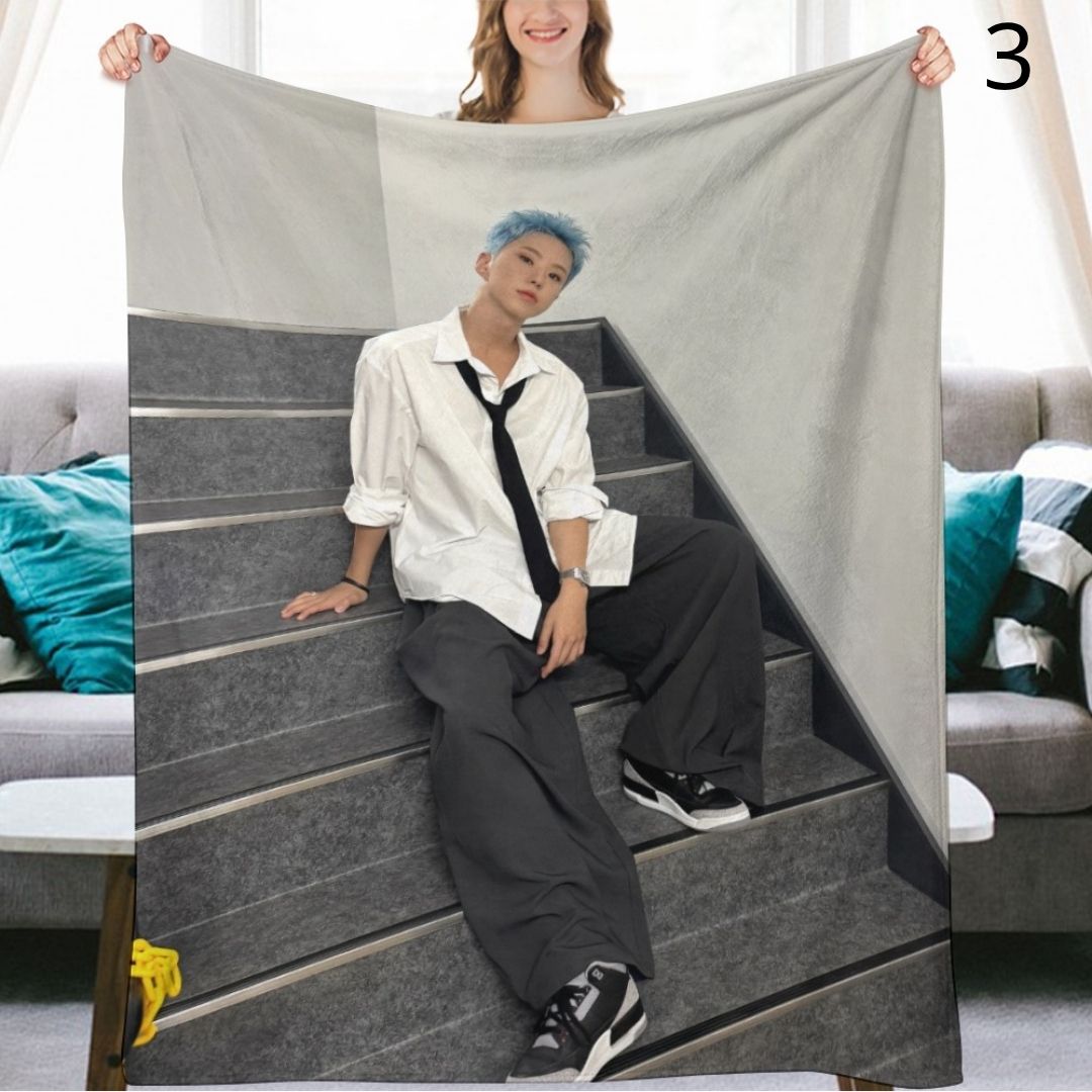 SEVENTEEN Hoshi Blanket, Seventeen Flannel Throw Blanket, Gifts for Carat