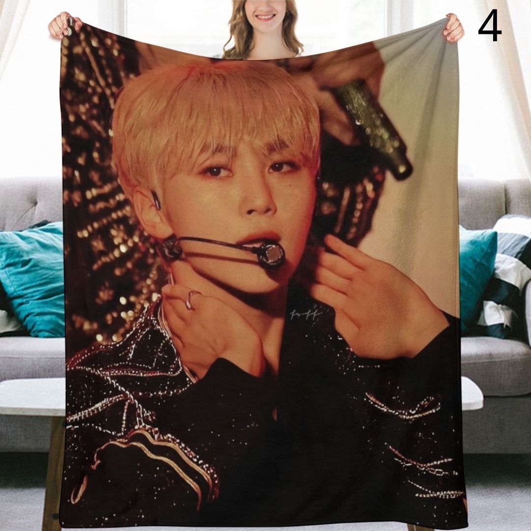 SEVENTEEN Seungkwan Blanket, Seventeen Flannel Throw Blanket, Gifts for Carat