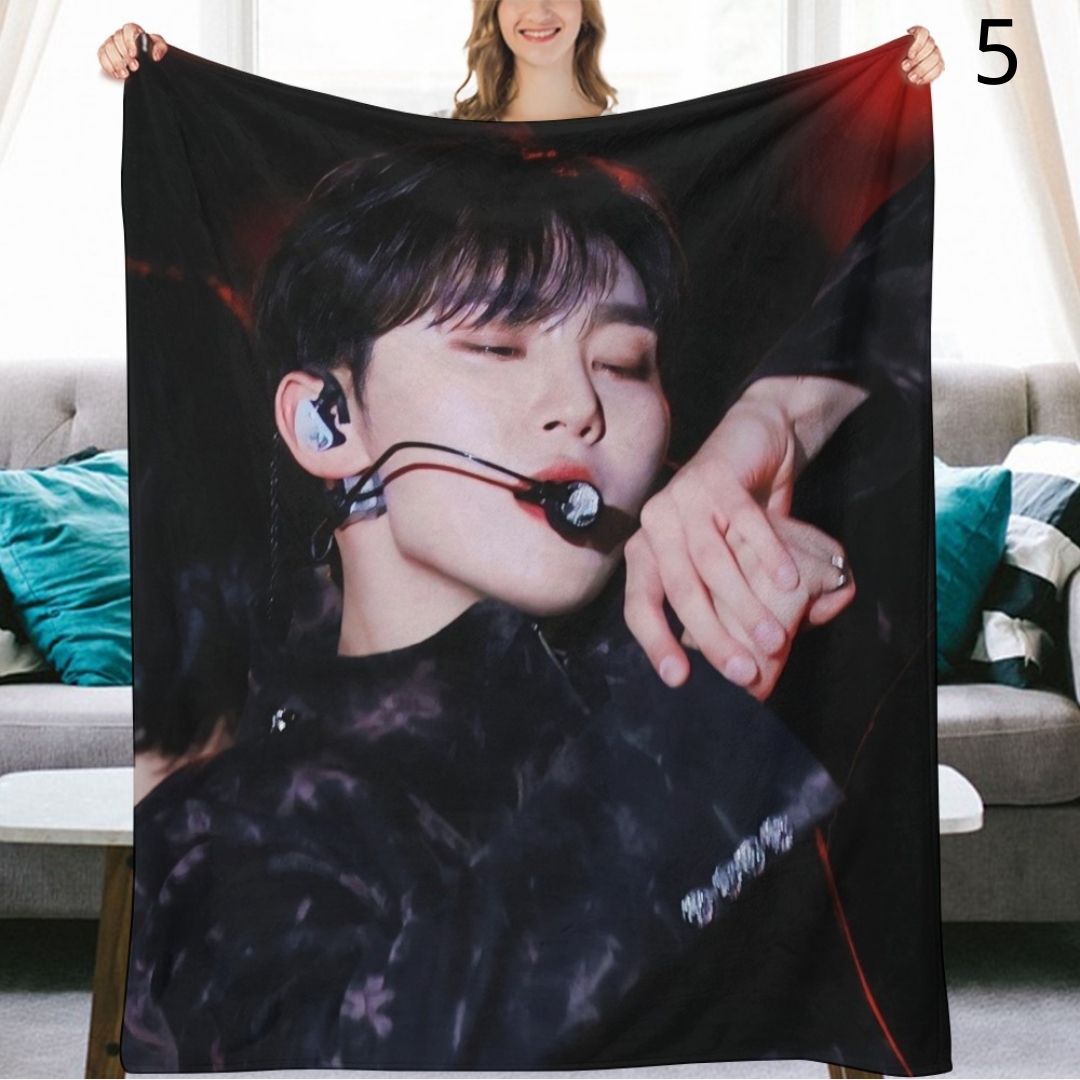 SEVENTEEN Seungkwan Blanket, Seventeen Flannel Throw Blanket, Gifts for Carat