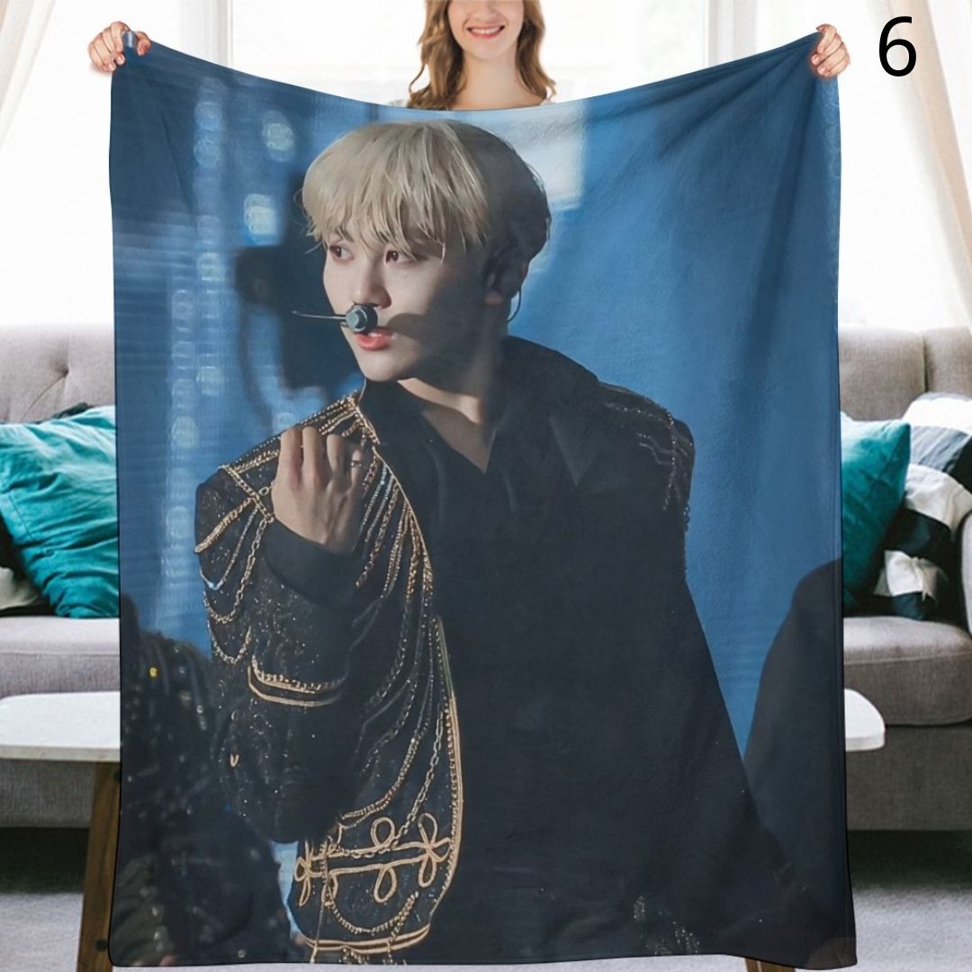 SEVENTEEN Seungkwan Blanket, Seventeen Flannel Throw Blanket, Gifts for Carat