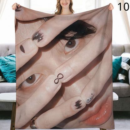 SEVENTEEN The8 Blanket, Seventeen Flannel Throw Blanket, Gifts for Carat
