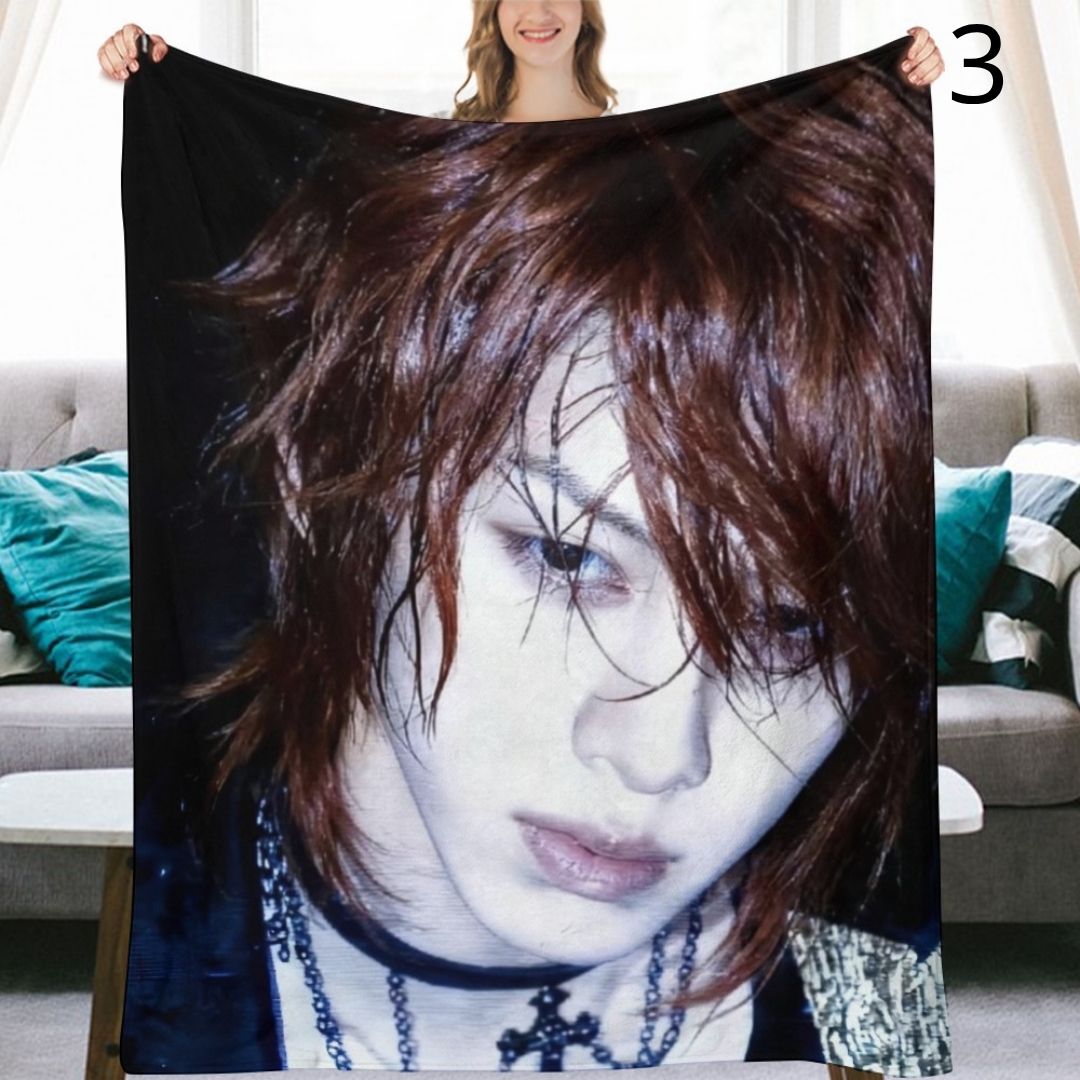Super Junior Heechul Blanket, SuJu Flannel Throw Blanket, Gifts for ELF