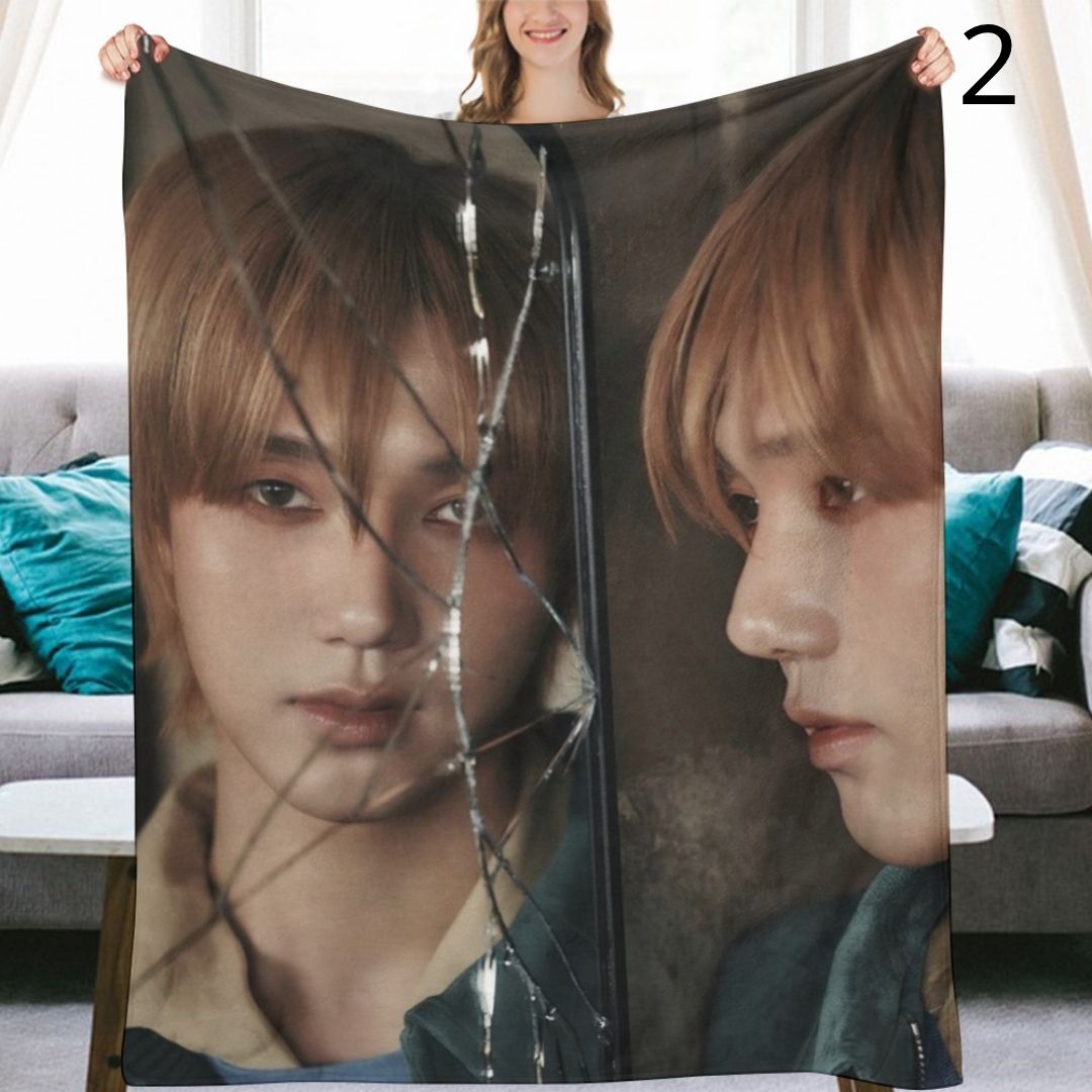 Super Junior Yesung Blanket, SuJu Flannel Throw Blanket, Gifts for ELF