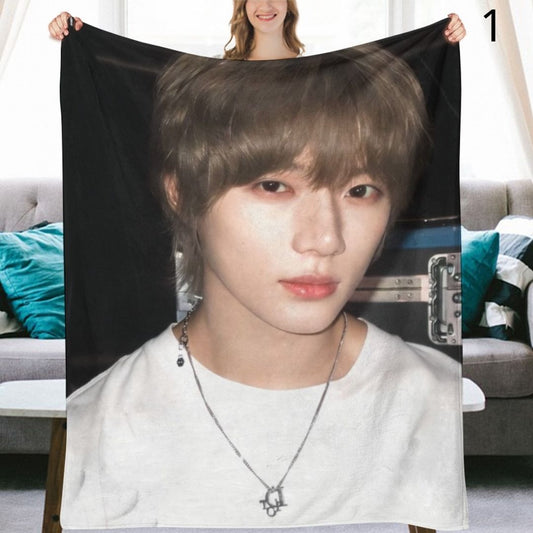 TOMORROW X TOGETHER Beomgyu Blanket, TXT Flannel Throw Blanket, Gifts for MOA