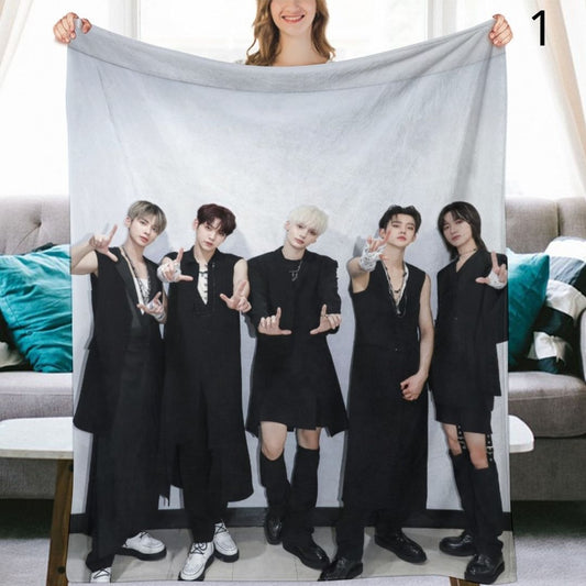 TOMORROW X TOGETHER Blanket, TXT Flannel Throw Blanket, Gifts for MOA