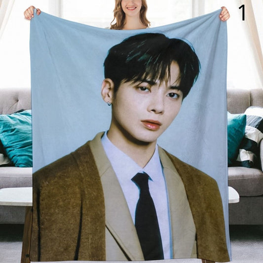 TOMORROW X TOGETHER Taehyun Blanket, TXT Flannel Throw Blanket, Gifts for MOA