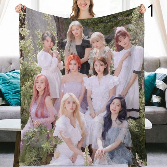 TWICE Blanket, TWICE Group Flannel Throw Blanket, Gifts for ONCE