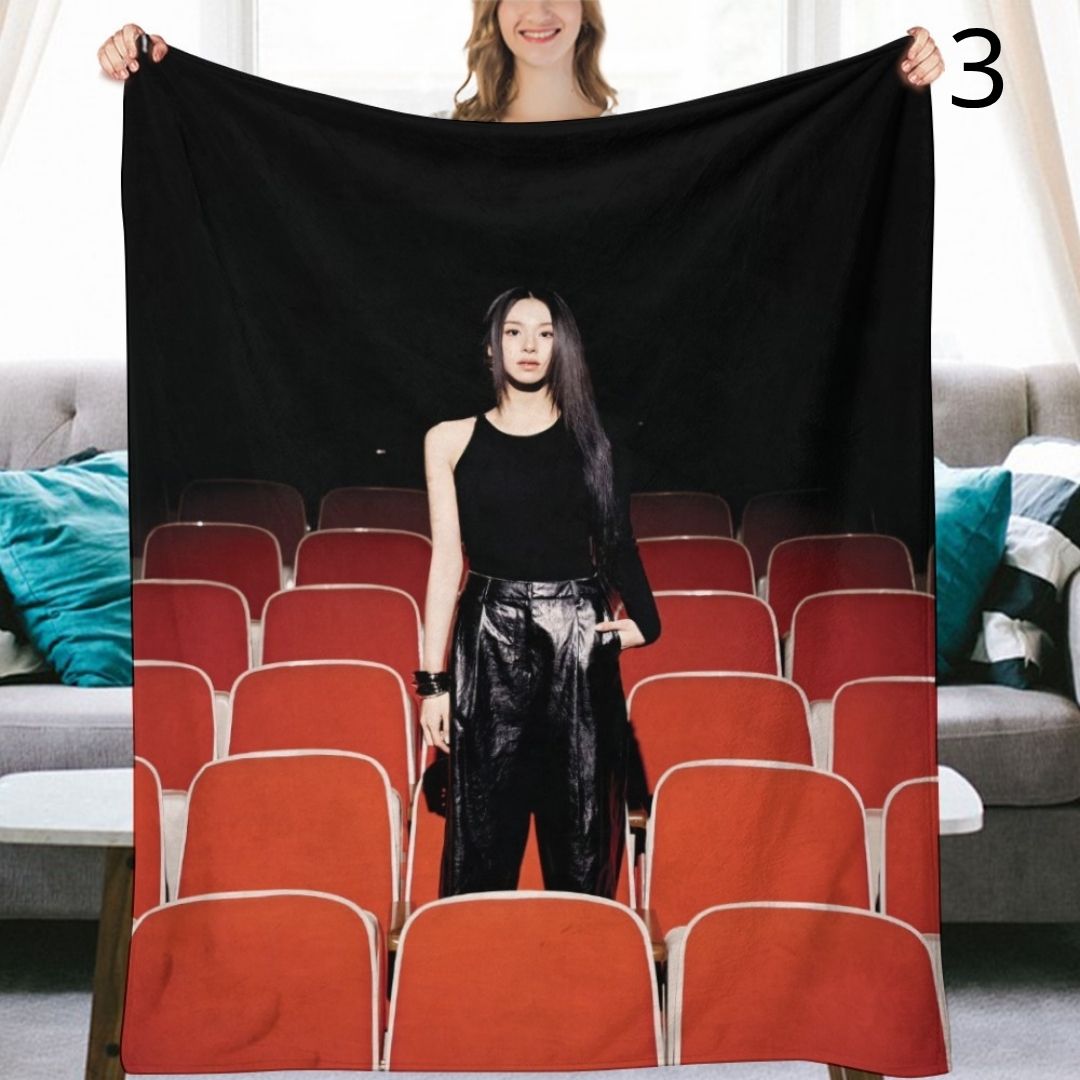 TWICE Chaeyoung Blanket, TWICE Flannel Throw Blanket, Gifts for ONCE