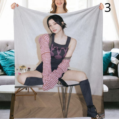 TWICE Dahyun Blanket, TWICE Flannel Throw Blanket, Gifts for ONCE