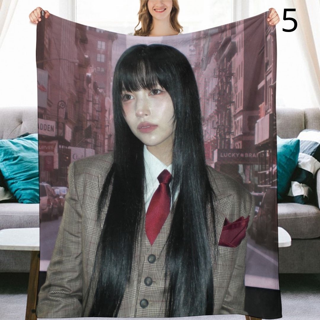 TWICE Mina Blanket, TWICE Flannel Throw Blanket, Gifts for ONCE