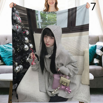 TWICE Mina Blanket, TWICE Flannel Throw Blanket, Gifts for ONCE