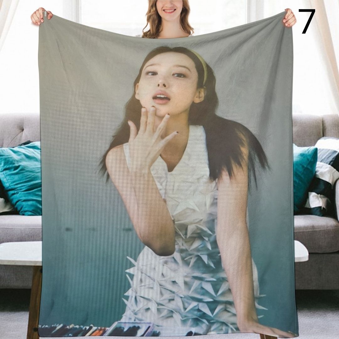 TWICE Nayeon Blanket, TWICE Flannel Throw Blanket, Gifts for ONCE