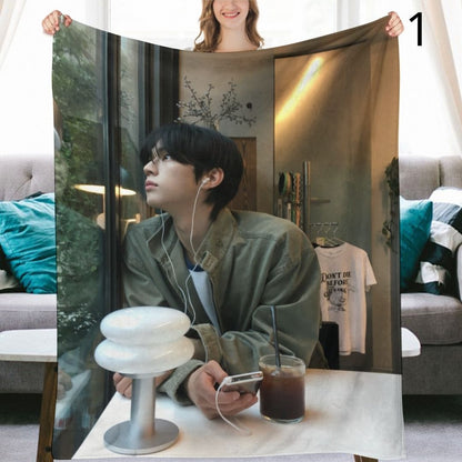 TWS Dohoon Blanket, TWS Flannel Throw Blanket, Gifts for 42SAI